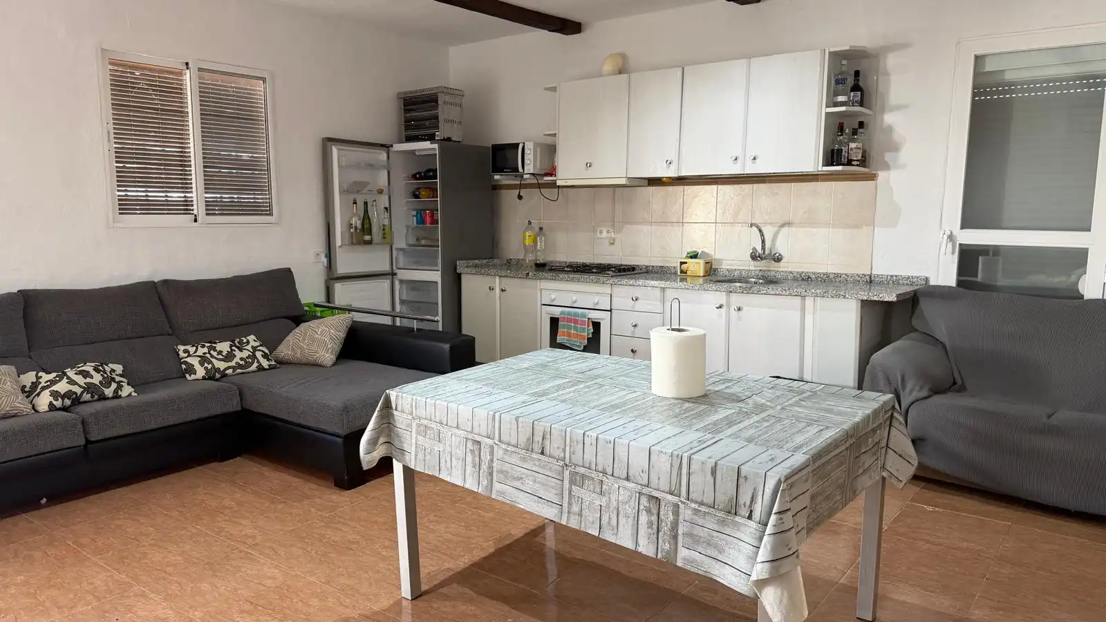Cocina de Finca rústica en venta en Chimeneas con Aire acondicionado, Jardín privado y Piscina