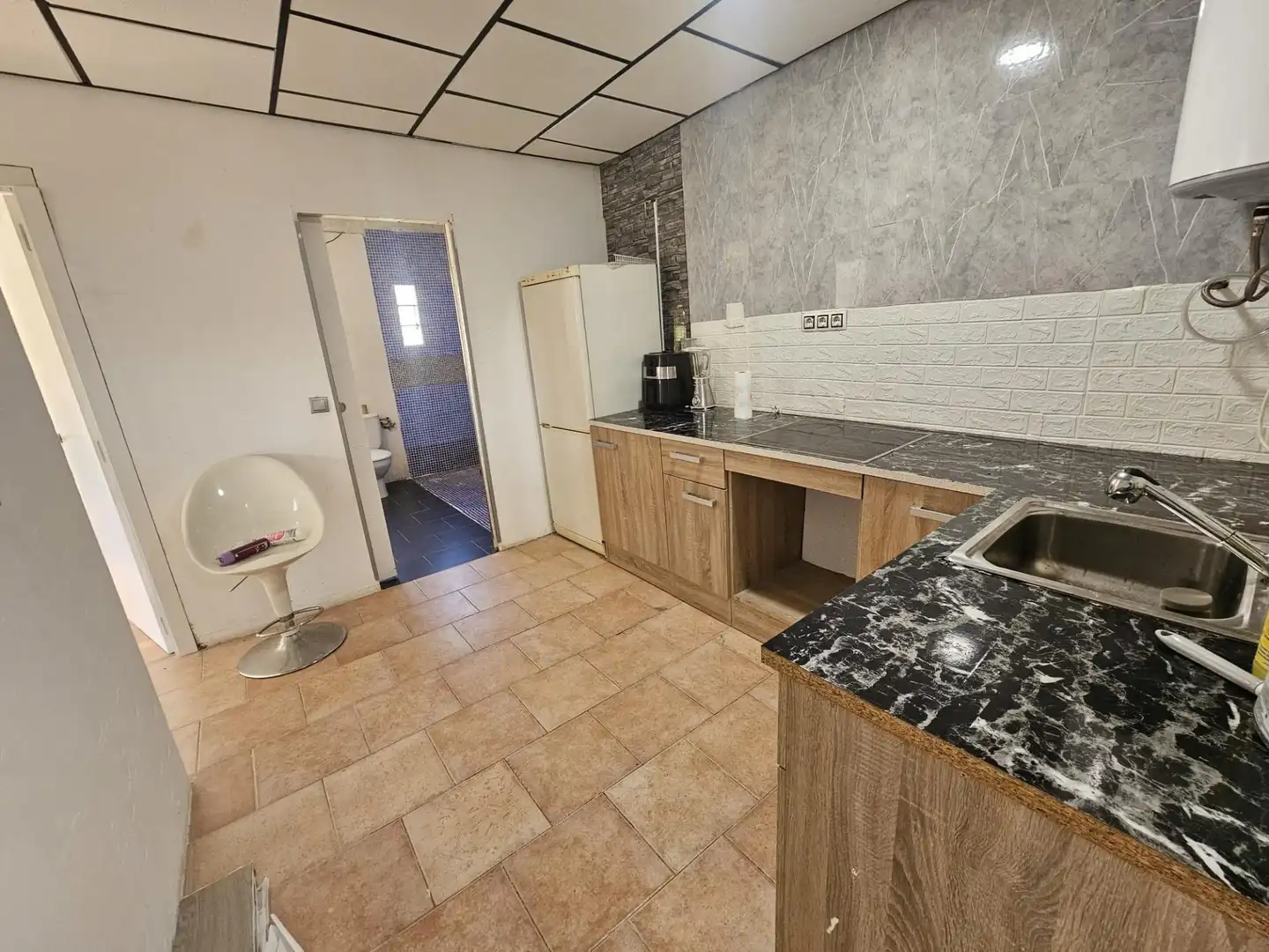 Cuina de Casa o xalet en venda en Montroi / Montroy amb Aire condicionat, Calefacció i Jardí privat