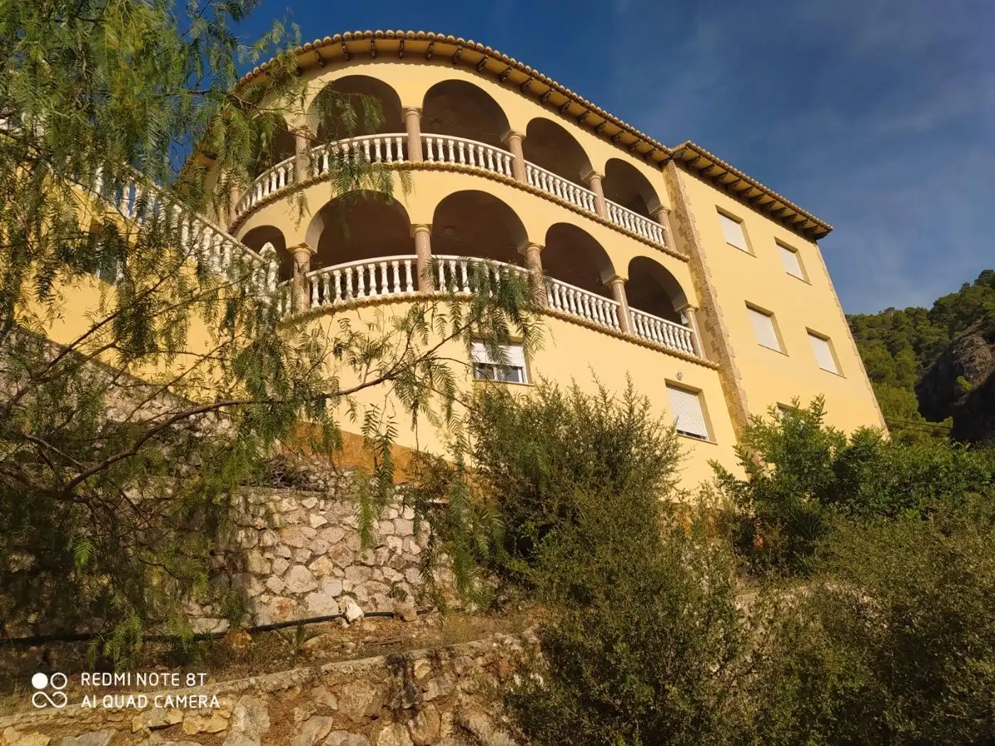 Vista exterior de Casa o chalet en venta en El Real de Gandia con Aire acondicionado, Trastero y Piscina