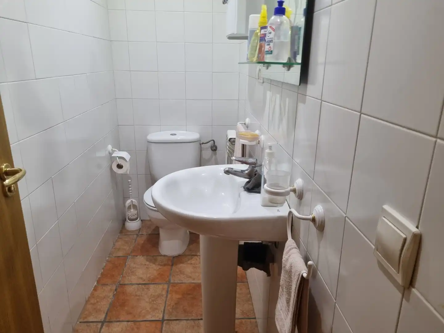 Bany de Casa o xalet en venda en Nájera amb Calefacció, Terrassa i Moblat