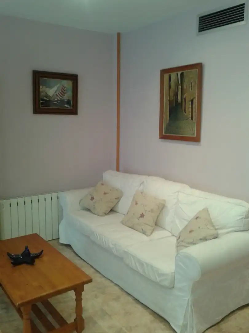 Sala de estar de Piso de alquiler en Zaragoza con Calefacción, Amueblado y Horno