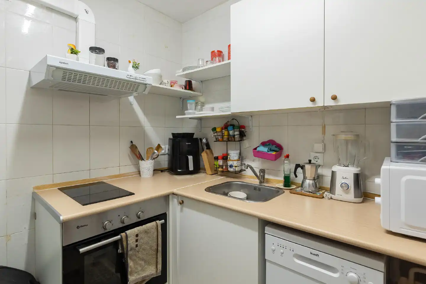 Kitchen of Flat for sale in Sant Adrià de Besòs
