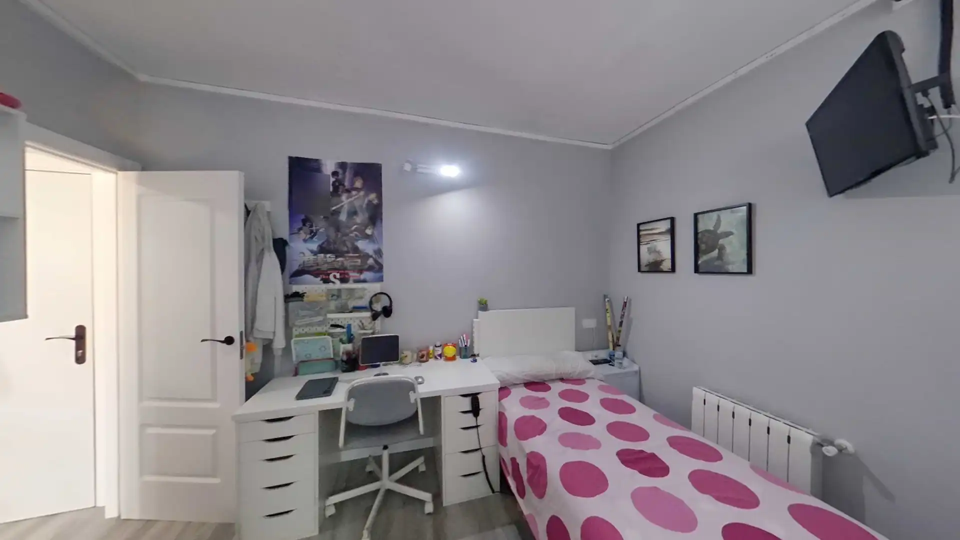 Bedroom of Flat for sale in Sabadell  with Air Conditioner, Heating and Parquet flooring