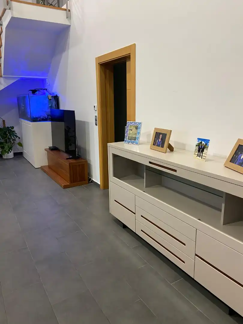 Sala de estar de Casa o chalet en venta en Almansa con Calefacción, Jardín privado y Piscina