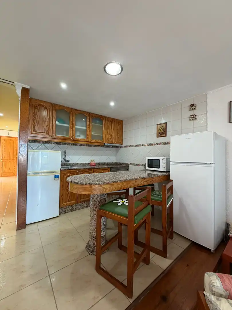 Cocina de Apartamento en venta en San Bartolomé de Tirajana con Amueblado y Piscina comunitaria