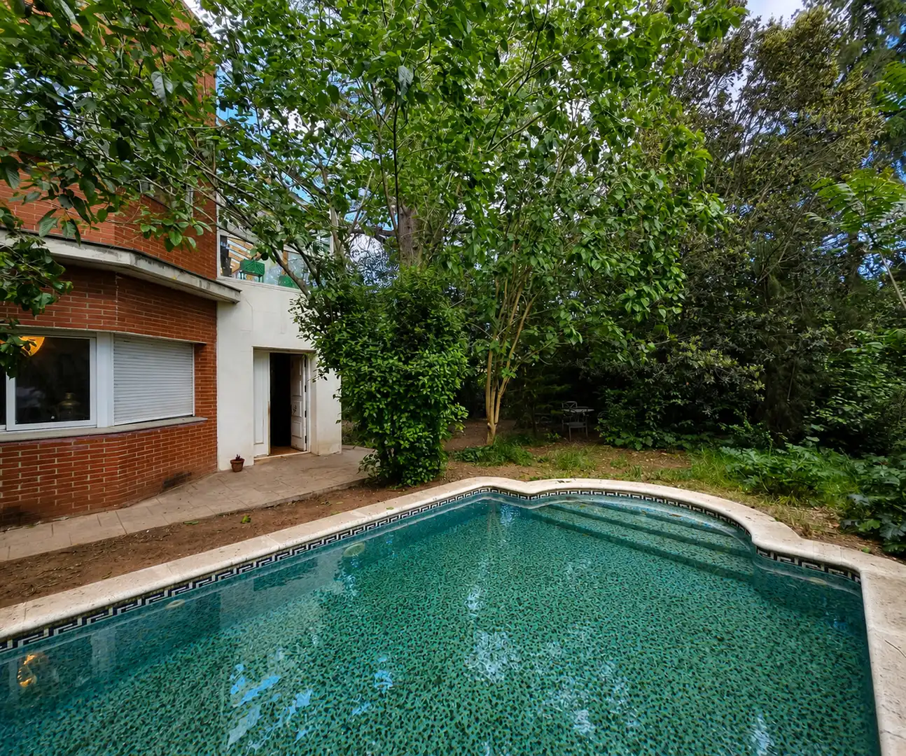 Swimming pool of Houses for sale in Sant Cugat del Vallès