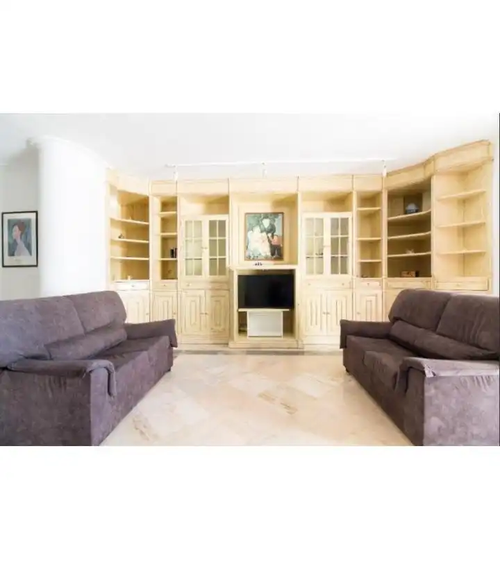 Sala d'estar de Apartament en venda en Benidorm amb Aire condicionat, Terrassa i Moblat