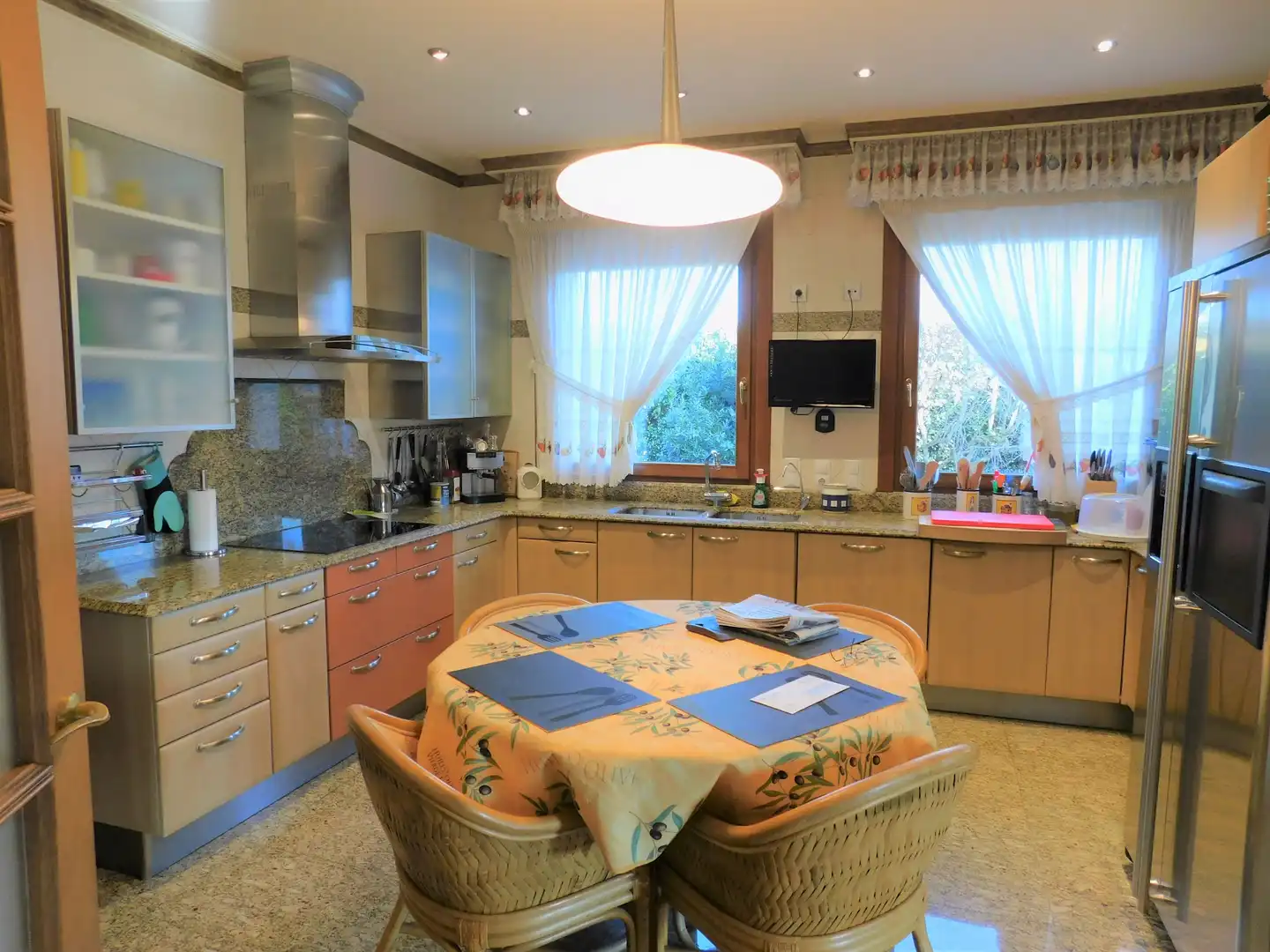 Cocina de Casa o chalet en venta en Zizur Mayor / Zizur Nagusia con Calefacción, Jardín privado y Terraza