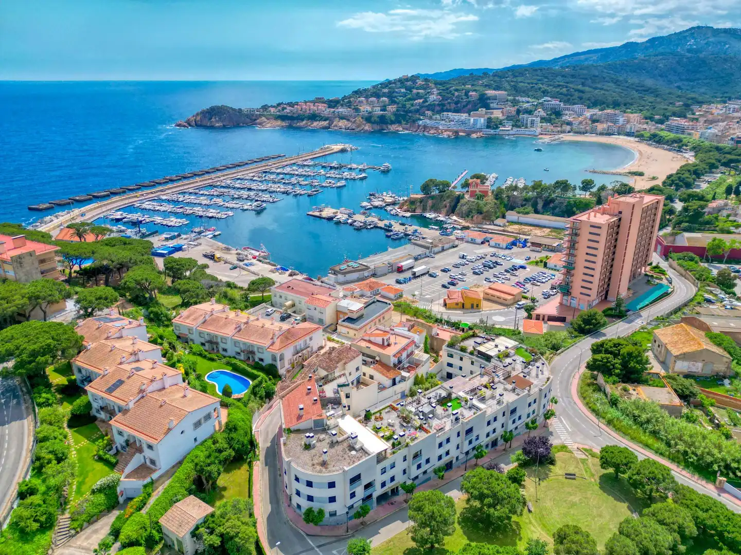 Vista exterior de Apartamento en venta en Sant Feliu de Guíxols con Calefacción, Terraza y Piscina