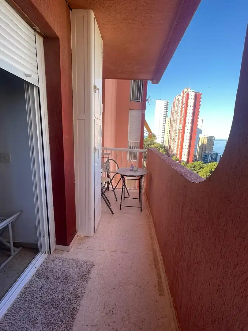Terraza de Apartamento en venta en Benidorm con Aire acondicionado, Calefacción y Amueblado