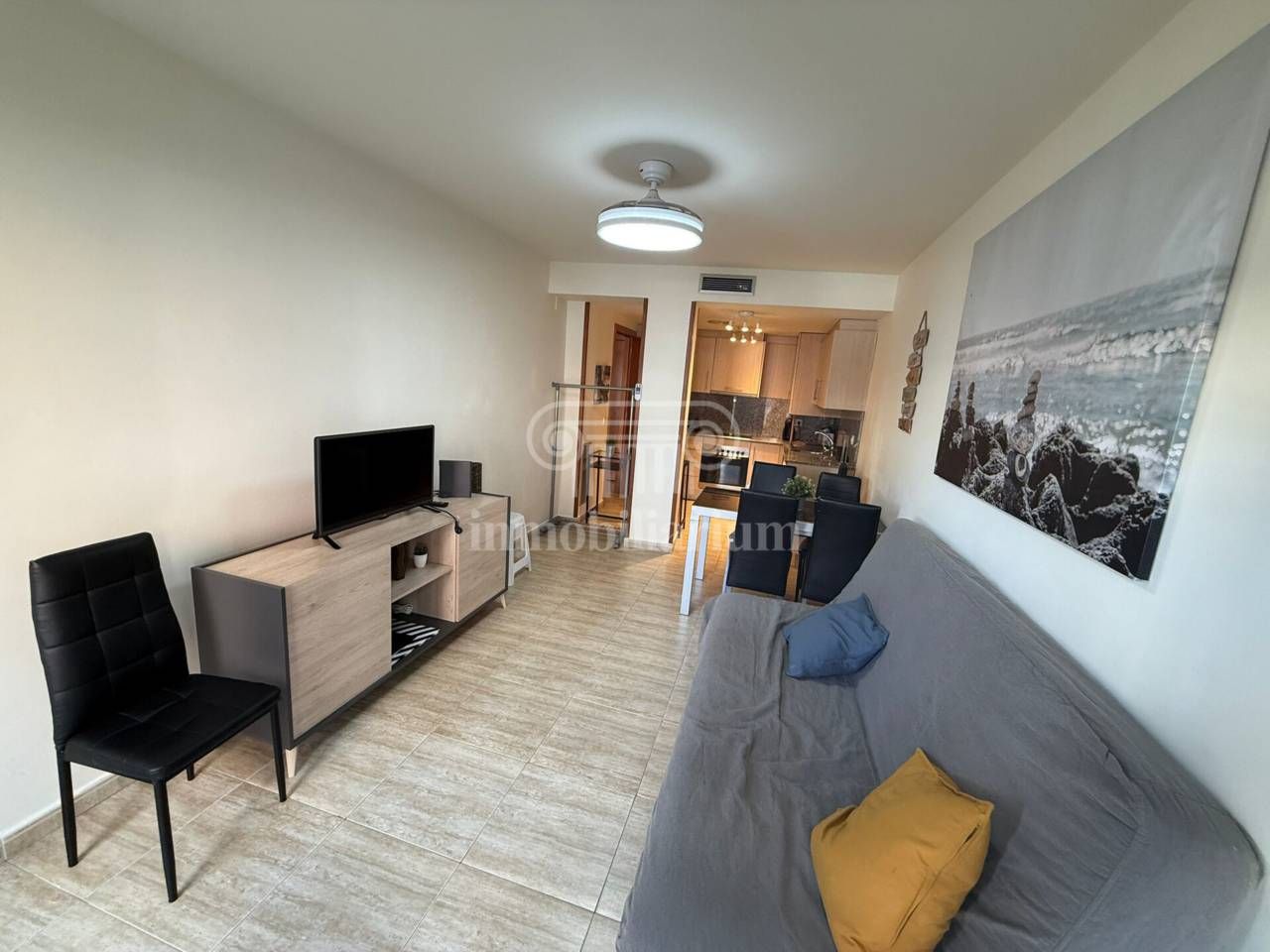 Living room of Flat for sale in Lloret de Mar  with Air Conditioner, Heating and Furnished
