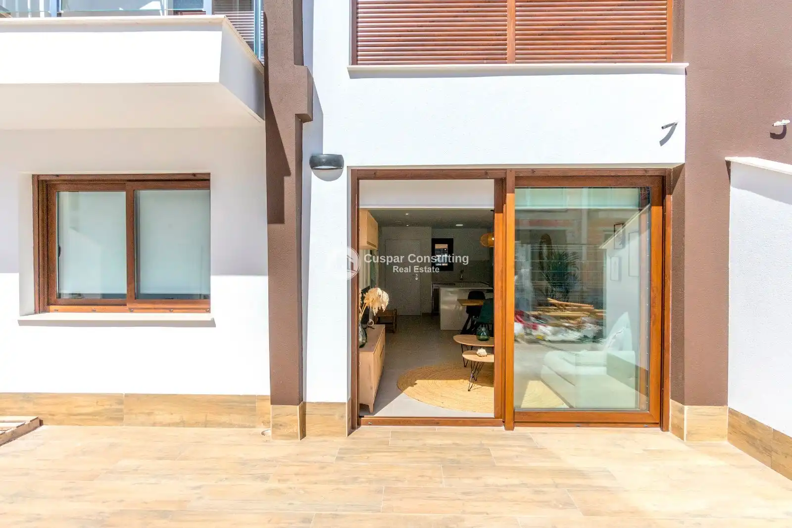 Terraza de Apartamento en venta en San Pedro del Pinatar con Calefacción, Terraza y Piscina