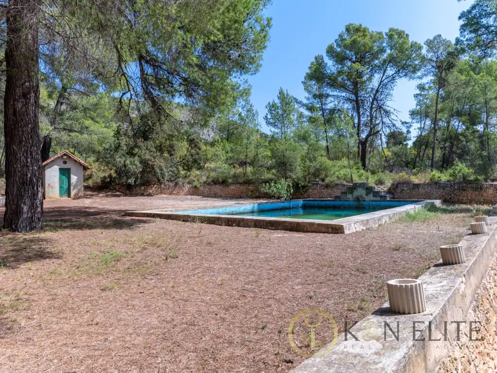 Jardín de Casa o chalet en venta en Ibi con Jardín privado y Piscina