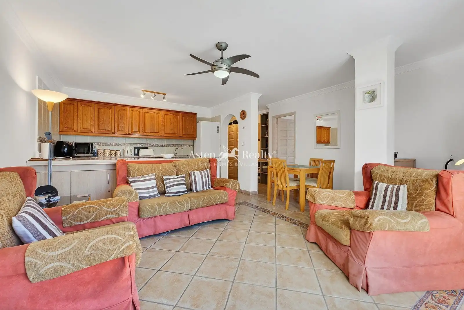 Living room of Apartments for sale in Arona  with Terrace, Swimming Pool and Furnished