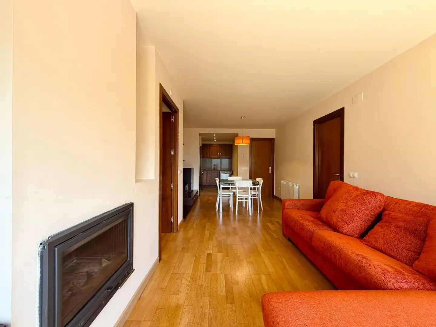 Sala d'estar de Pis en venda en Vielha e Mijaran amb Calefacció, Terrassa i Moblat