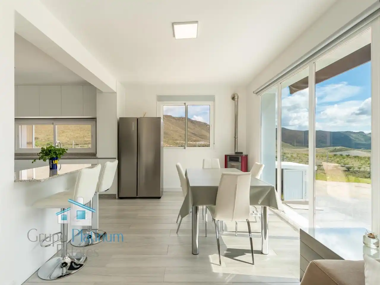 Comedor de Casa o chalet en venta en Uleila del Campo con Aire acondicionado y Jardín privado