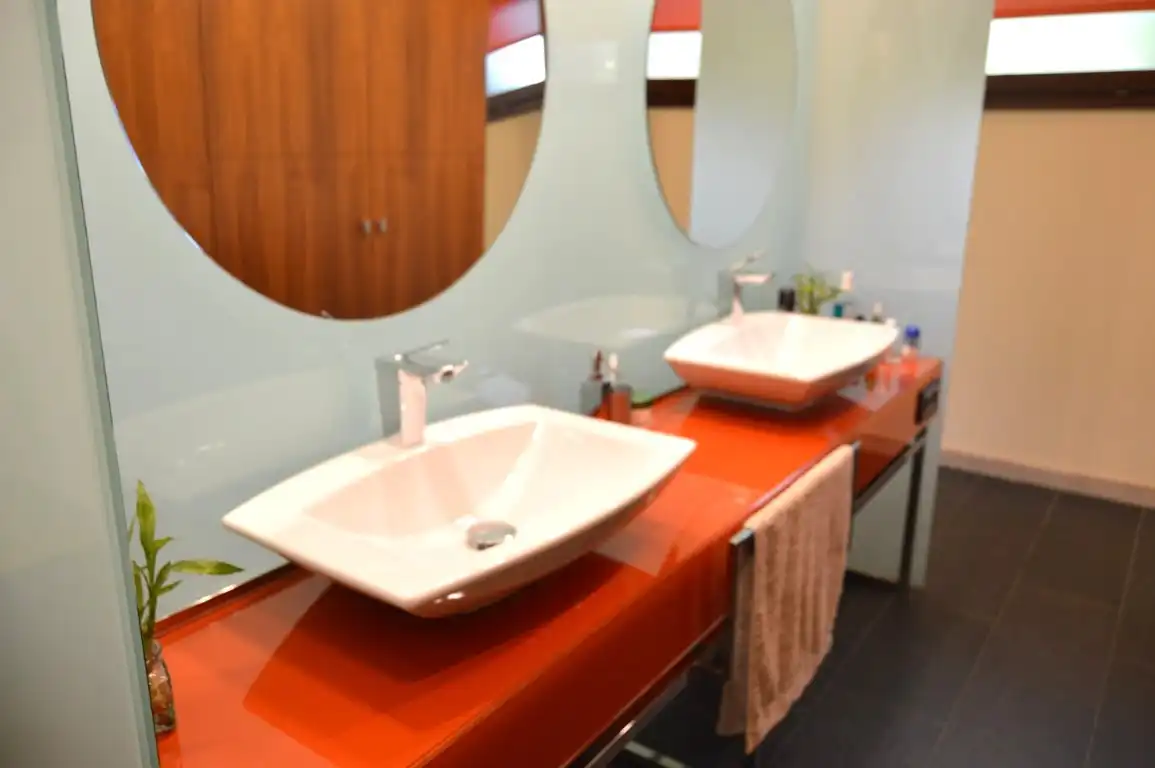 Baño de Casa o chalet de alquiler en Prullans con Jardín privado, Parquet y Terraza