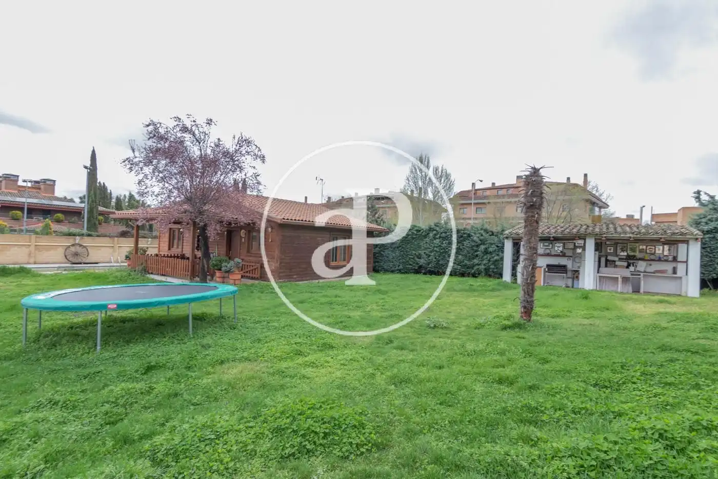 Garden of Houses for sale in Madrid  with Heating, Private garden and Terrace