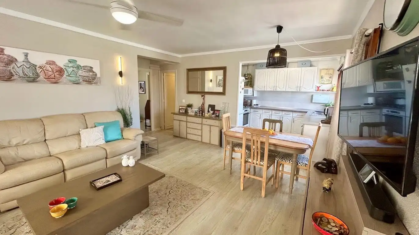 Living room of Flat for sale in Benalmádena  with Heating, Private garden and Terrace