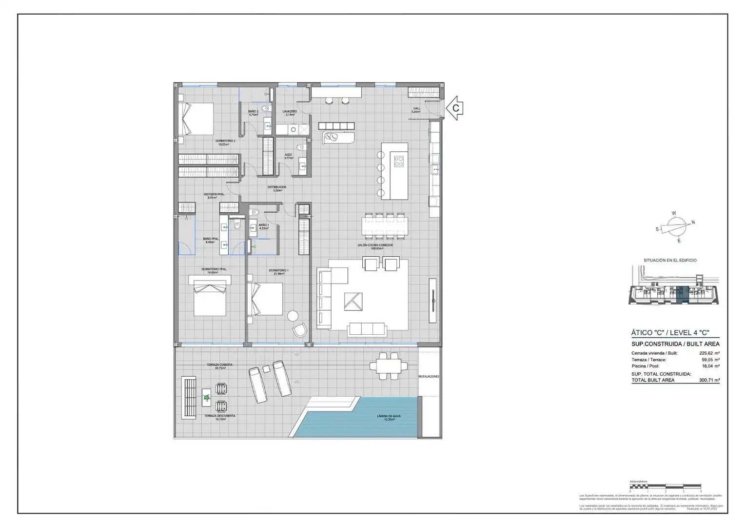 Penthouse mit Pool zum Verkauf in Las Gaviotas  - Carvajal, imagen 12