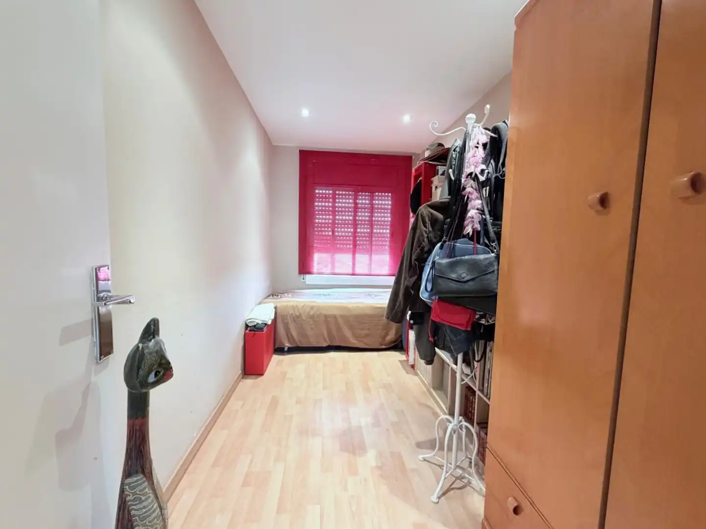 Schlafzimmer von Wohnung zum Verkauf in Terrassa mit Parkett und Terrasse