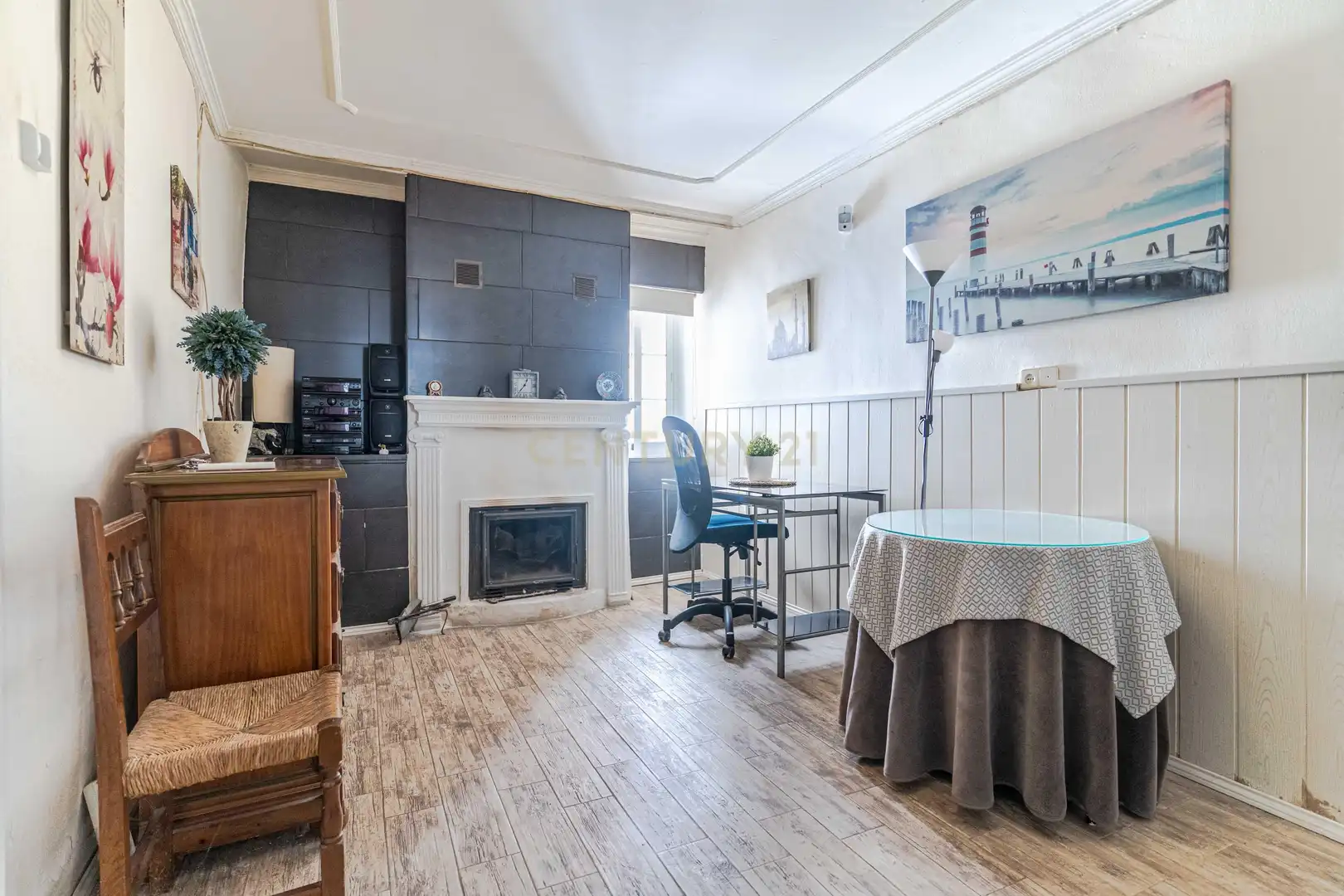 Sala de estar de Casa adosada en venta en La Zubia con Aire acondicionado