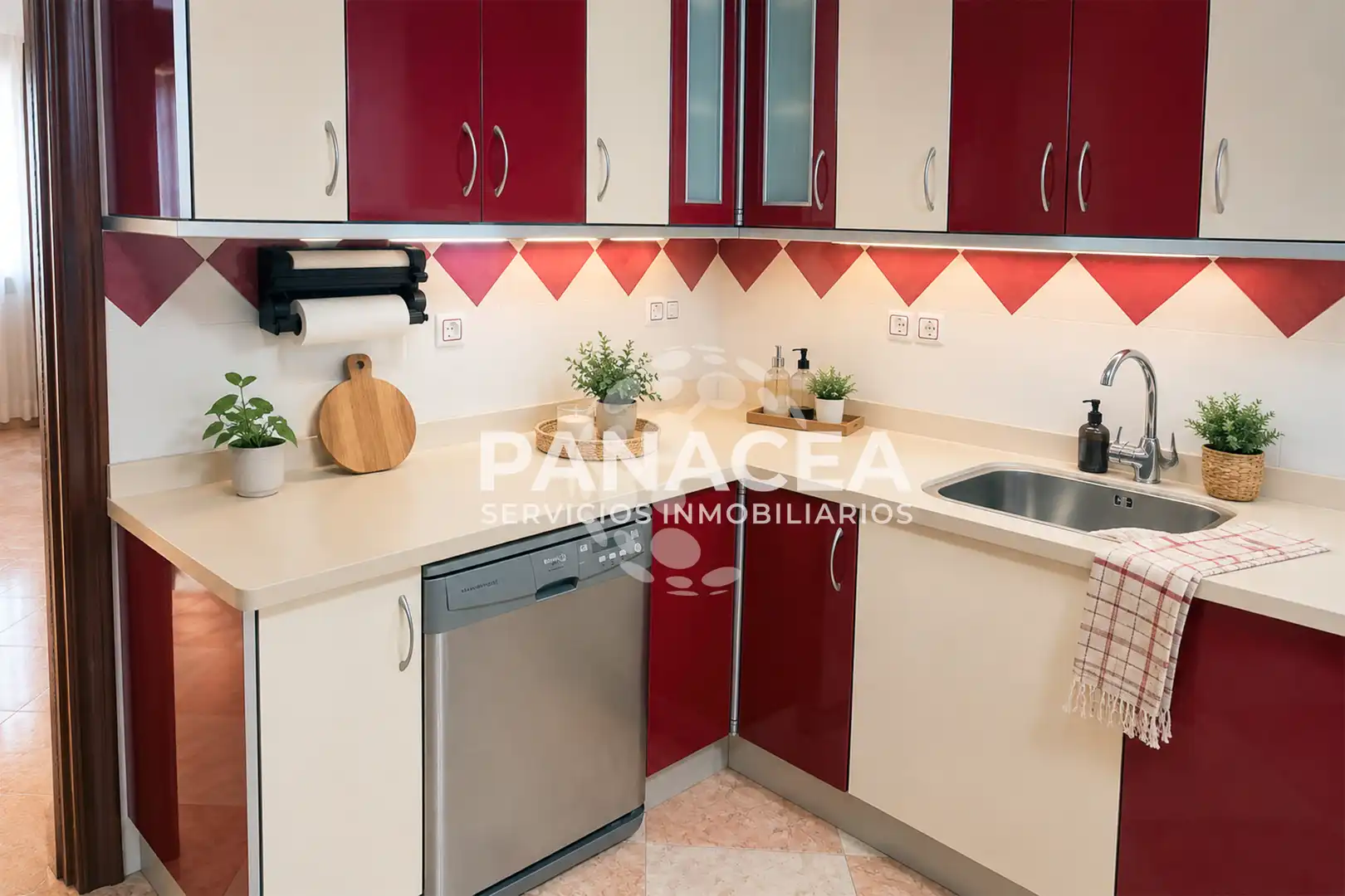 Kitchen of Houses for sale in Vícar  with Private garden, Furnished and Washing machine
