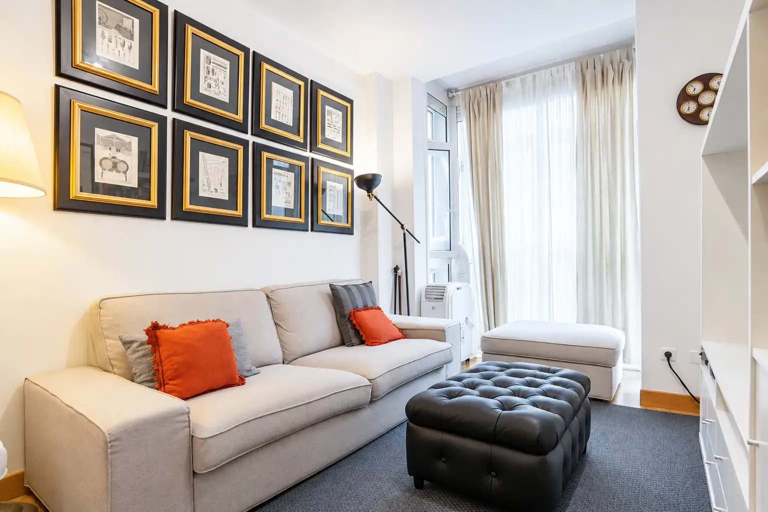 Sala d'estar de Apartament en venda en Barrio de Salamanca