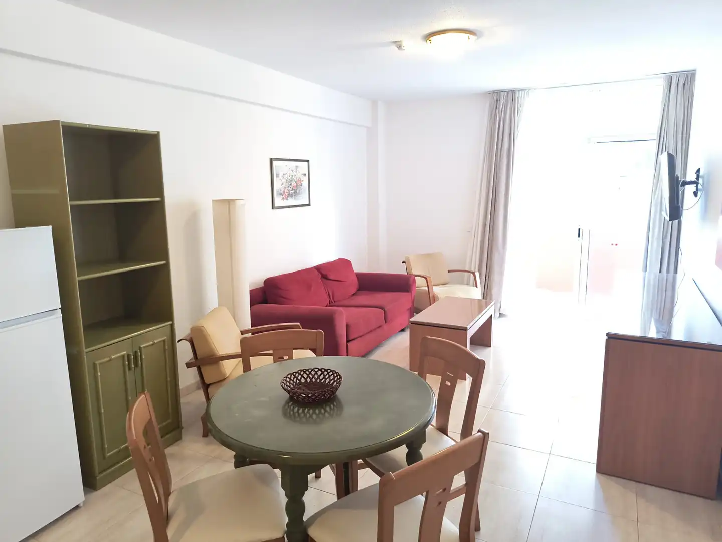 Wohnzimmer von Wohnung zum Verkauf in Puerto de la Cruz mit Möbliert, Ofen und Fernseher
