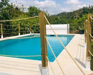 Swimming pool of Country house for sale in Estepona  with Air Conditioner, Terrace and Swimming Pool