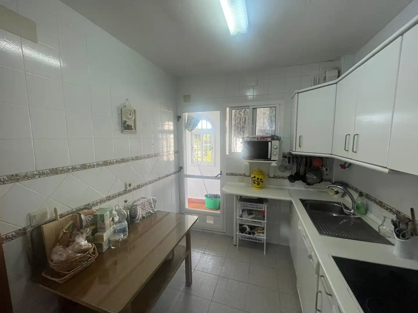 Cocina de Casa adosada en venta en El Portil con Jardín privado, Terraza y Amueblado