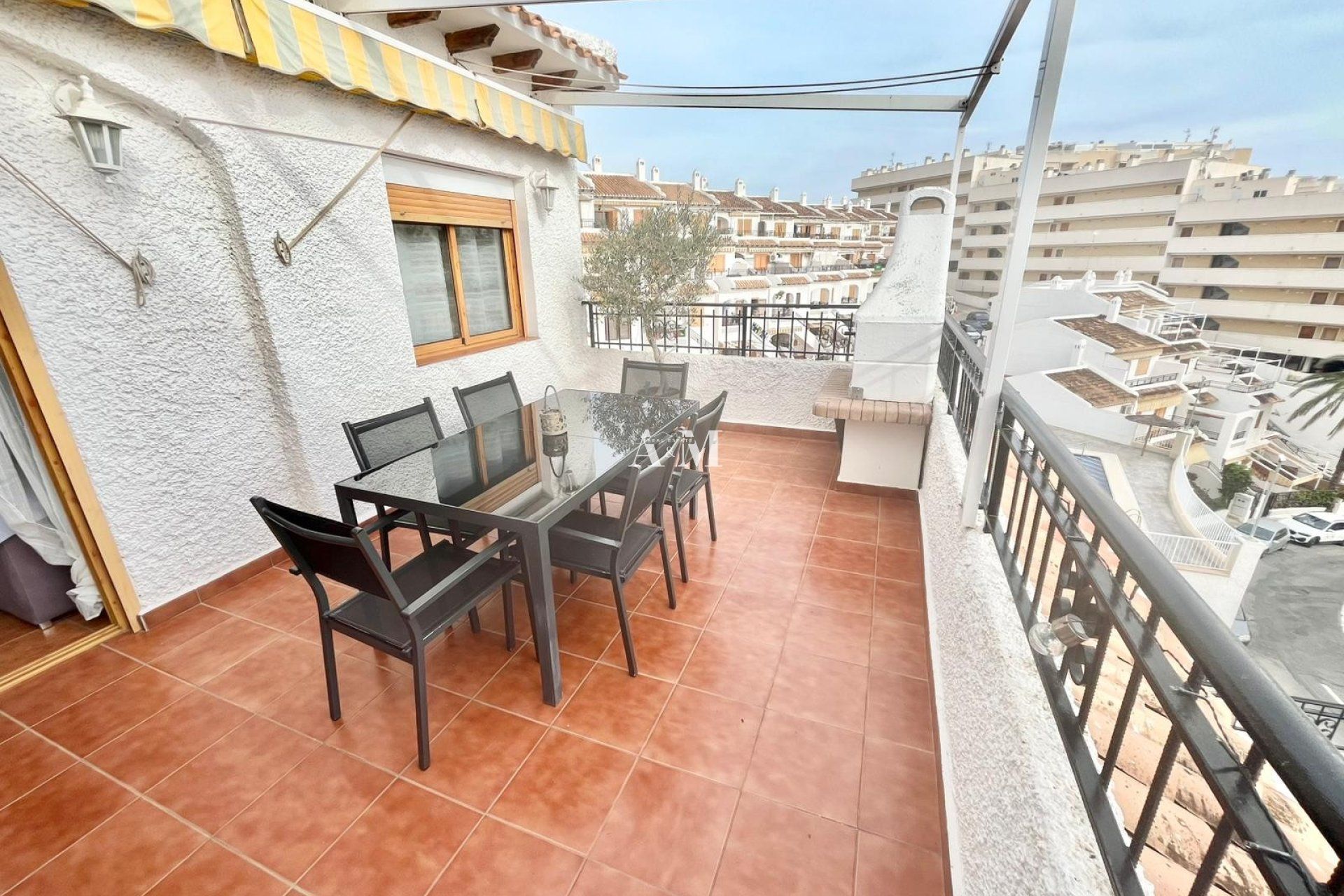 Terrassa de Àtic de lloguer en Santa Pola amb Aire condicionat, Calefacció i Terrassa