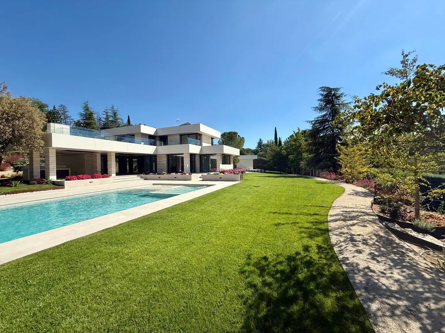 Jardí de Casa o xalet en venda en Boadilla del Monte amb Calefacció i Jardí privat