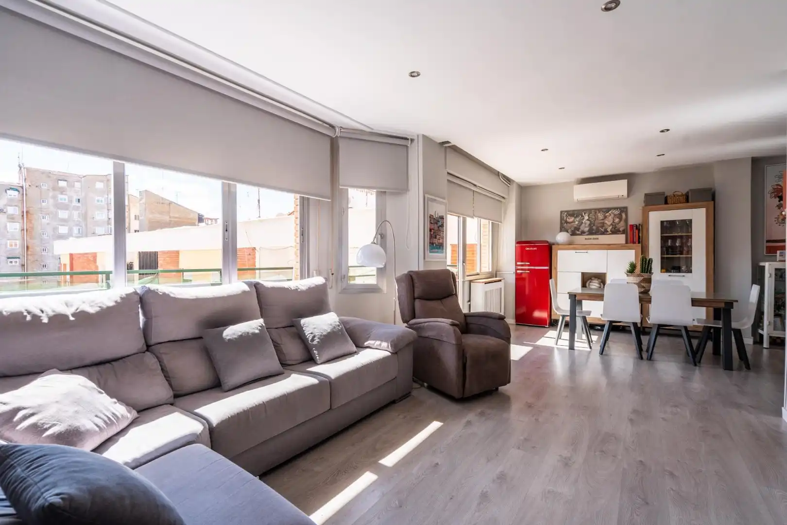Sala de estar de Piso en venta en Albacete con Aire acondicionado, Calefacción y Terraza
