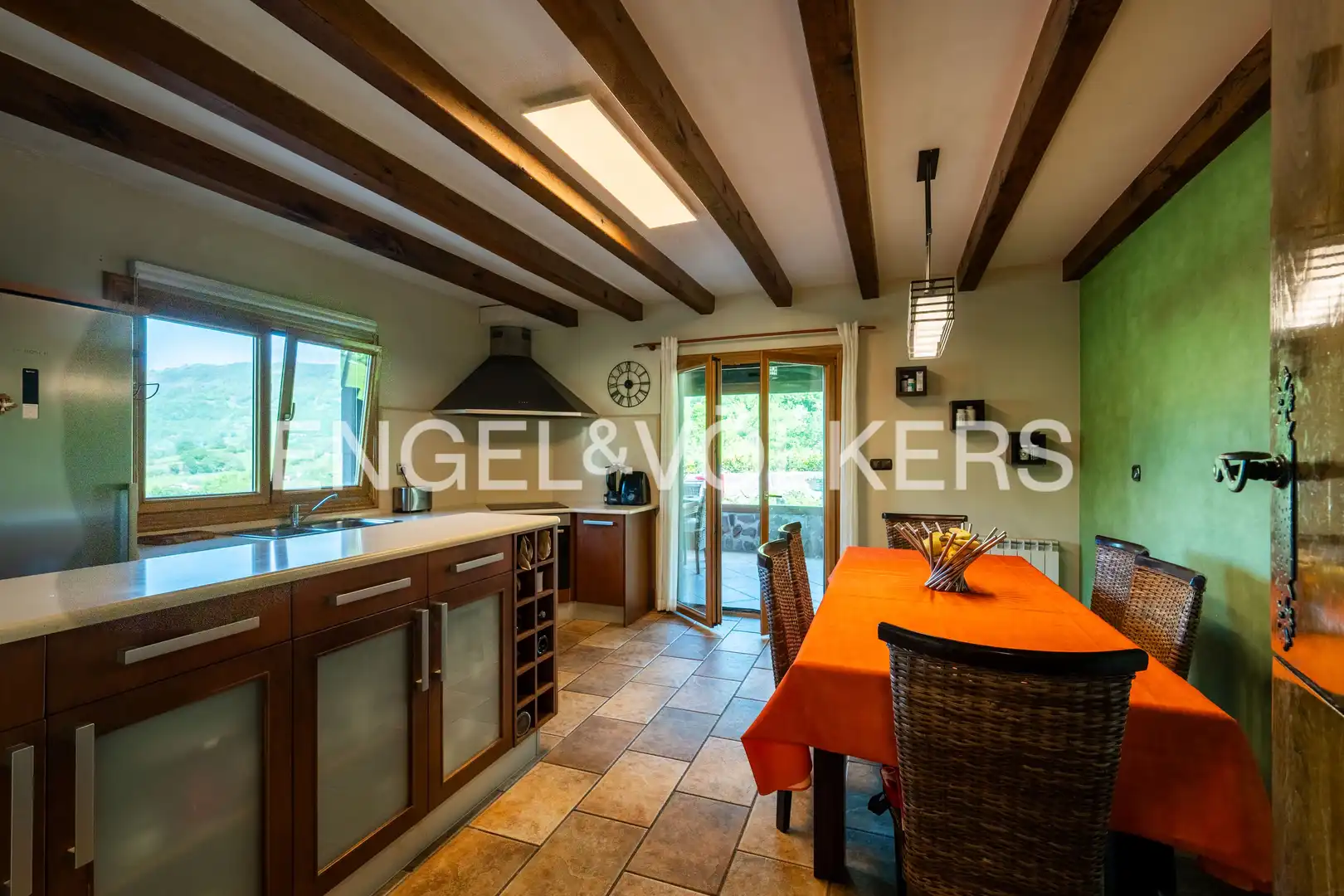 Cocina de Casa o chalet en venta en Elduain con Calefacción, Jardín privado y Terraza