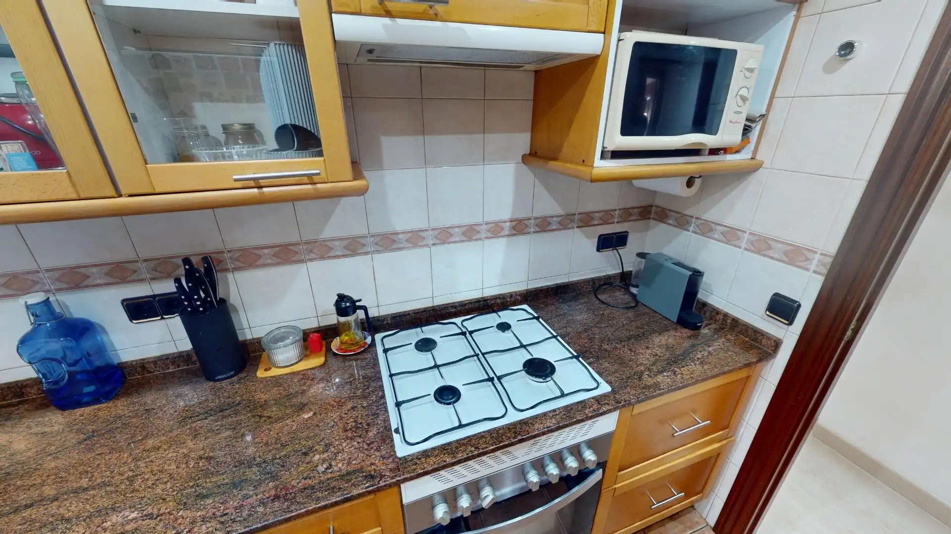 Cocina de Piso en venta en Barcelona con Terraza y Balcón