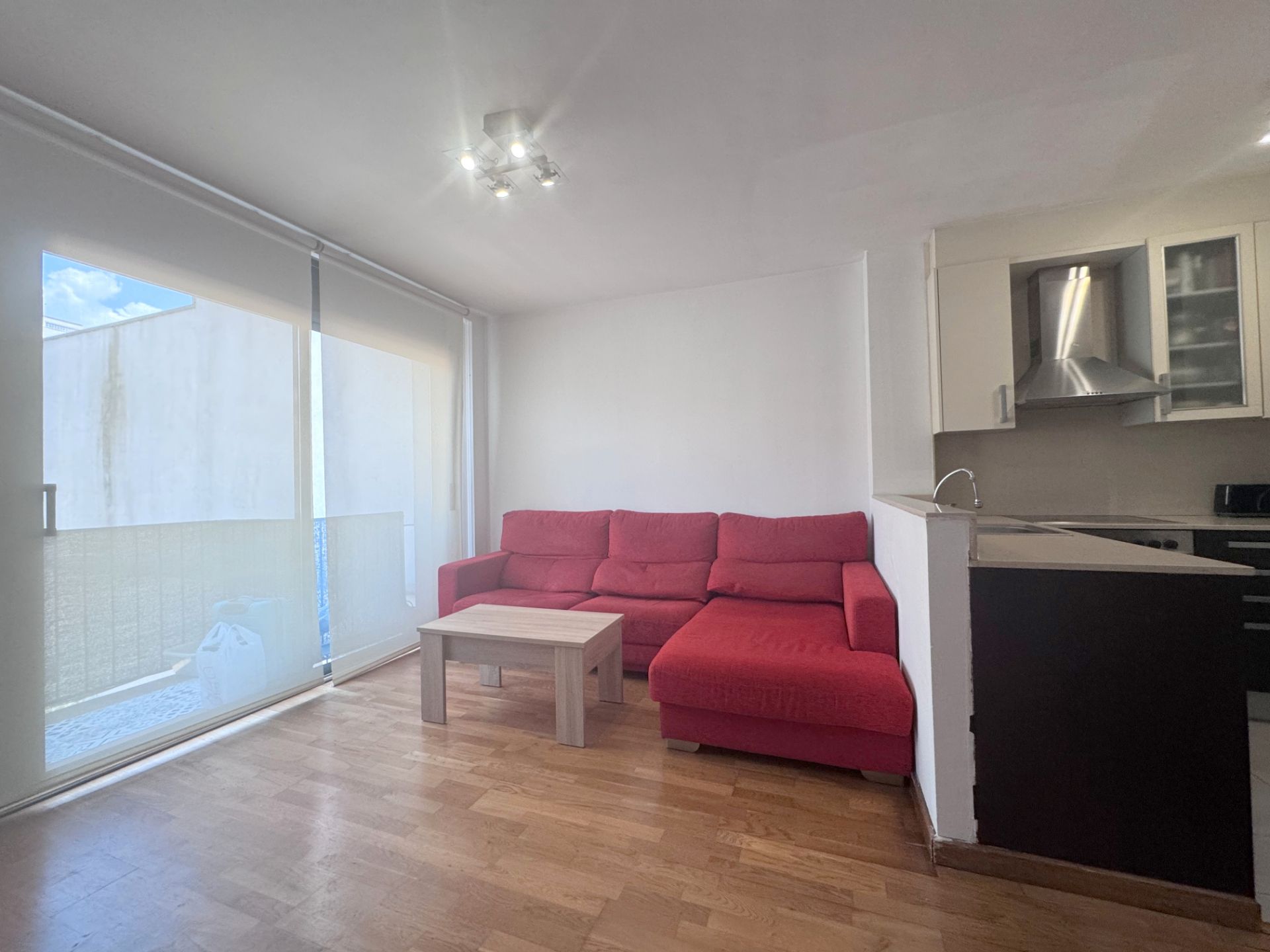 Sala d'estar de Pis en venda en Granollers amb Aire condicionat, Calefacció i Parquet