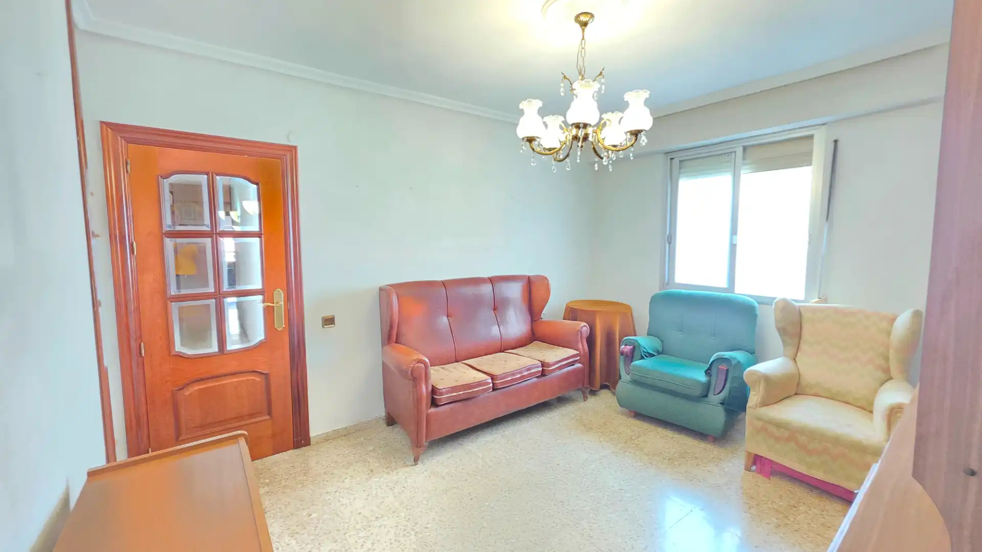 Living room of Flat for sale in Jaén  with Air Conditioner, Heating and Terrace