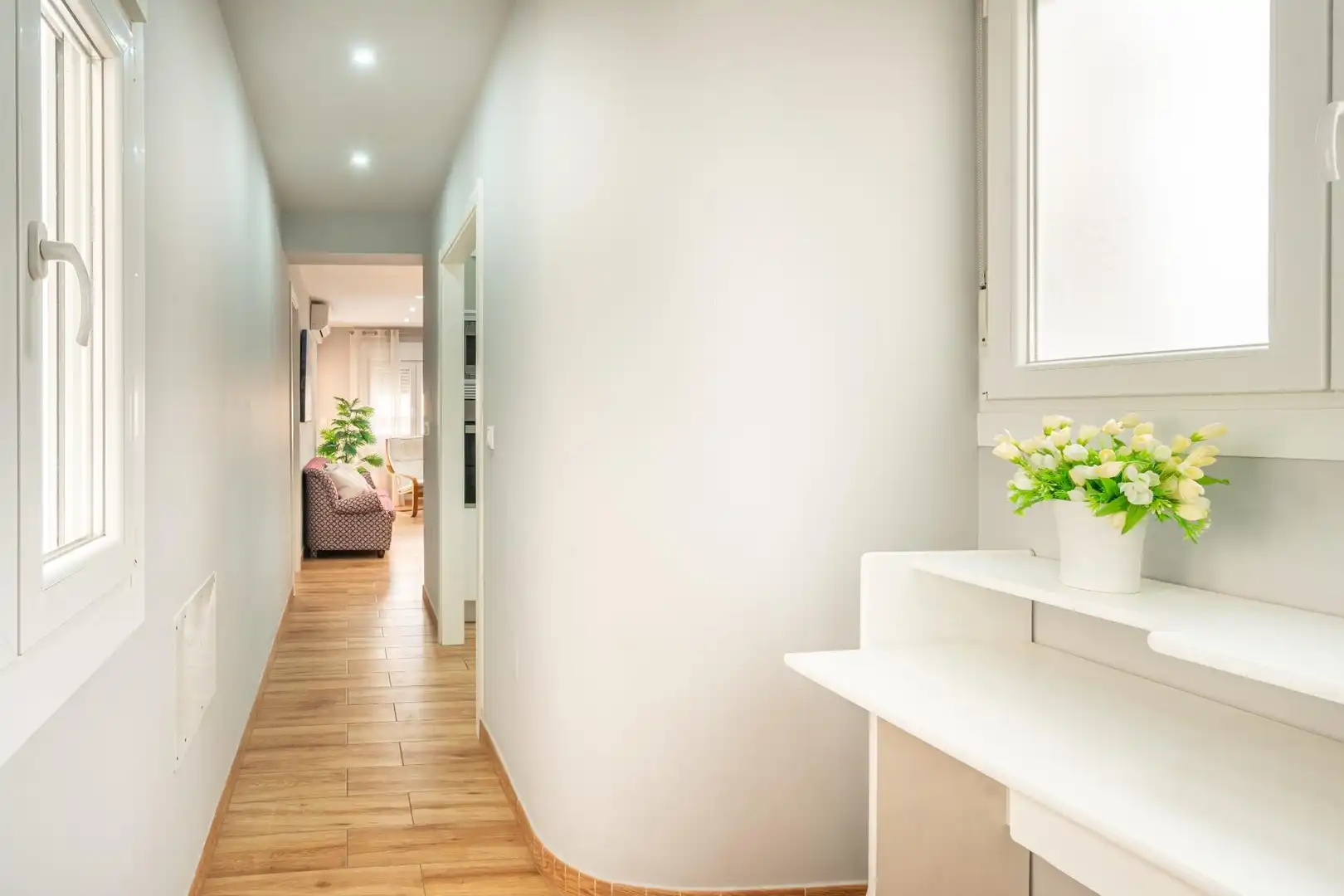 Wohnung zur Miete in Almería mit Klimaanlage, Heizung und Terrasse