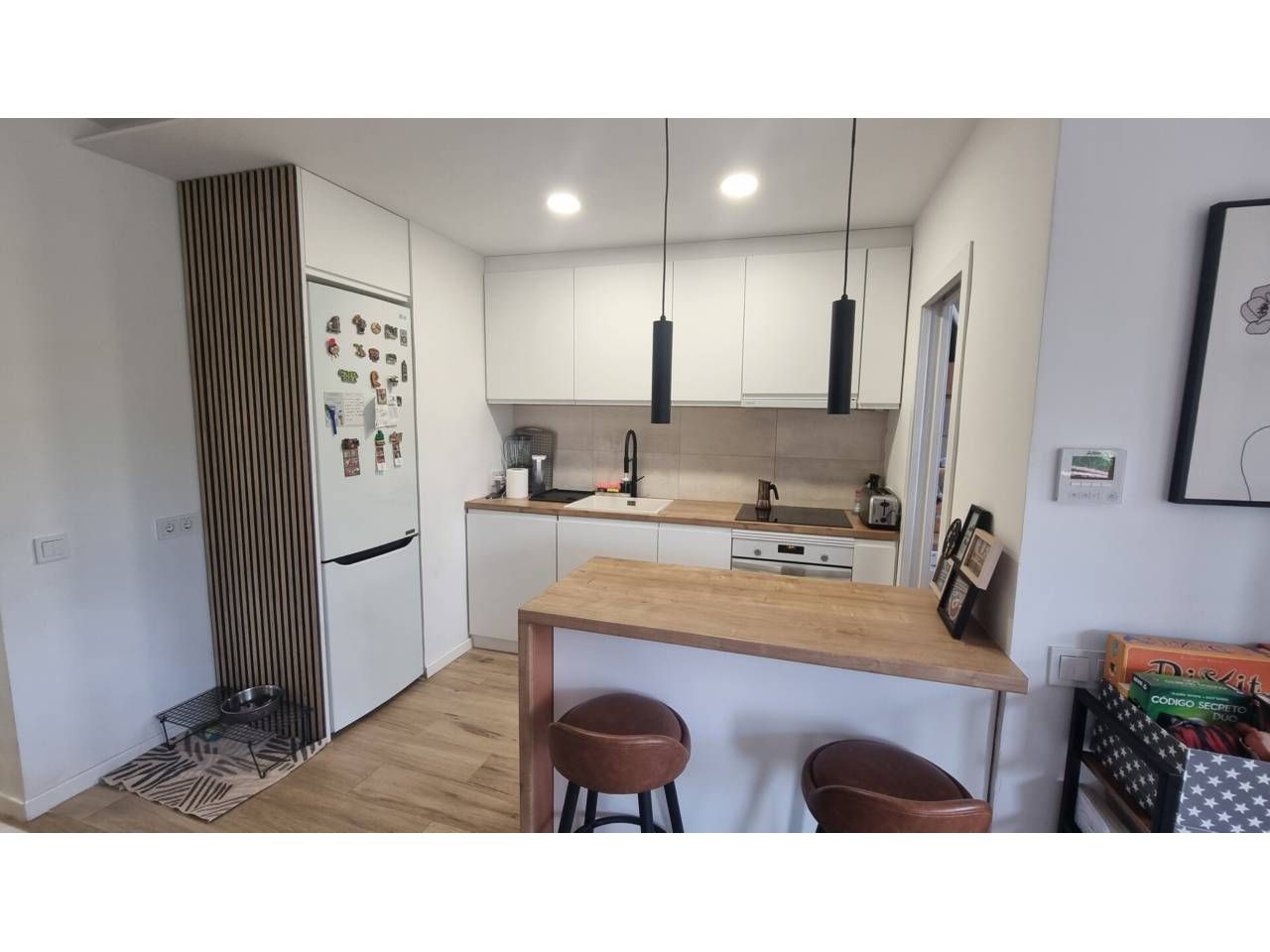 Kitchen of Flat for sale in Les Franqueses del Vallès  with Air Conditioner, Heating and Balcony