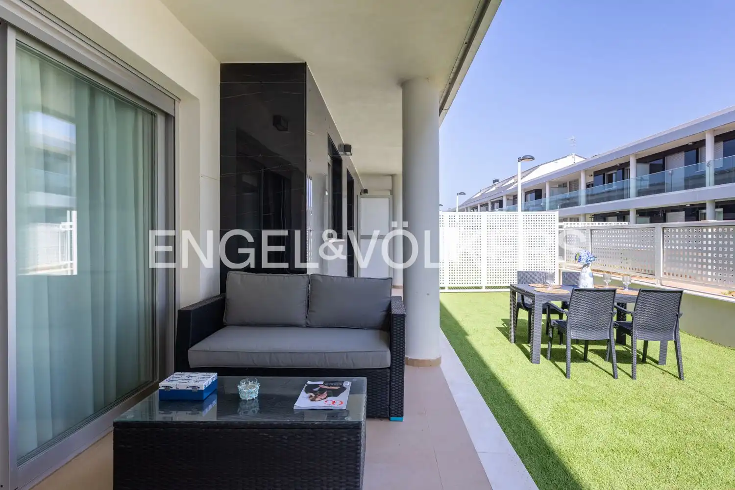 Terrace of Flat for sale in Cabanes  with Air Conditioner, Heating and Private garden