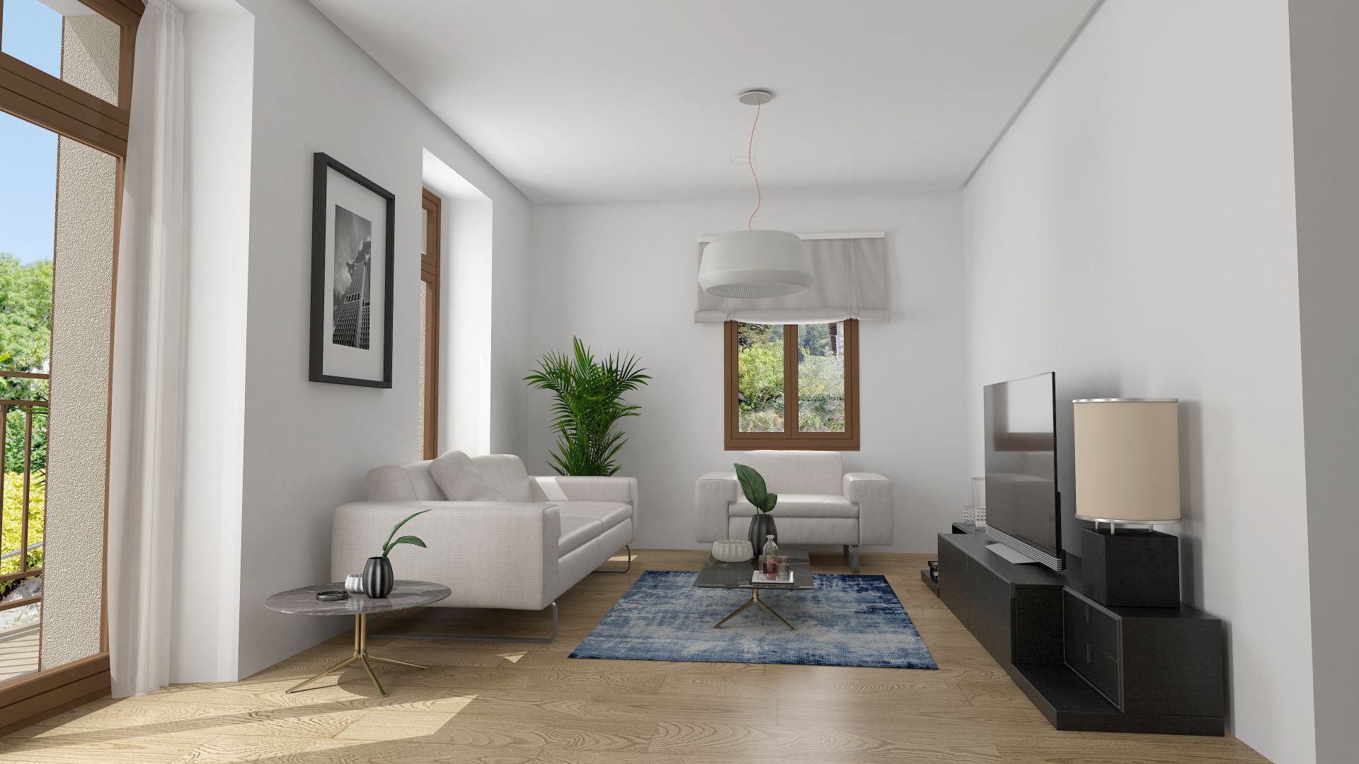 Living room of Duplex for sale in Oiartzun  with Heating, Parquet flooring and Furnished