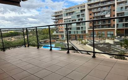 Terrace of Flat to rent in Paterna  with Air Conditioner and Terrace