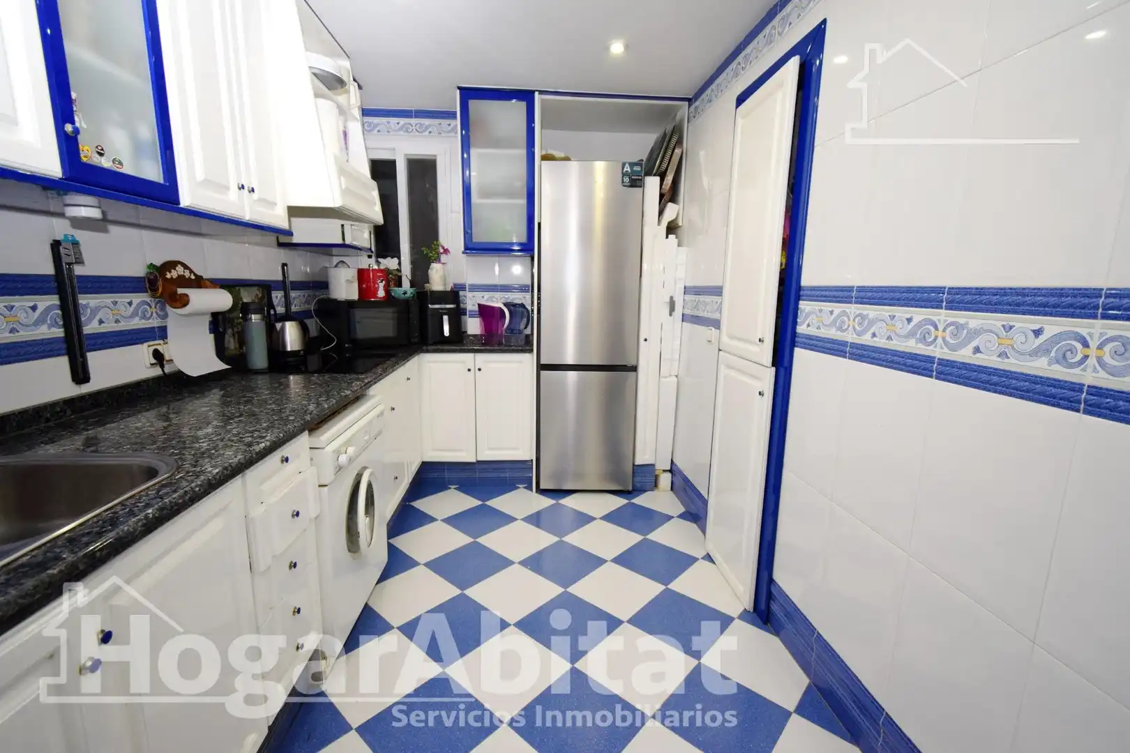 Kitchen of Flat for sale in Torrent  with Air Conditioner, Heating and Balcony