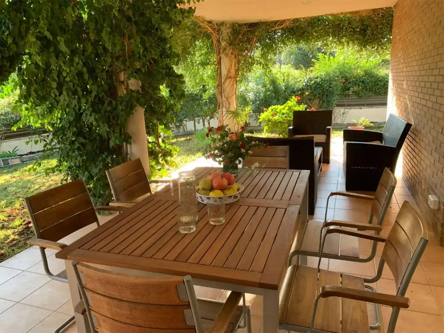 Terraza de Piso en venta en Cubelles con Aire acondicionado, Jardín privado y Parquet