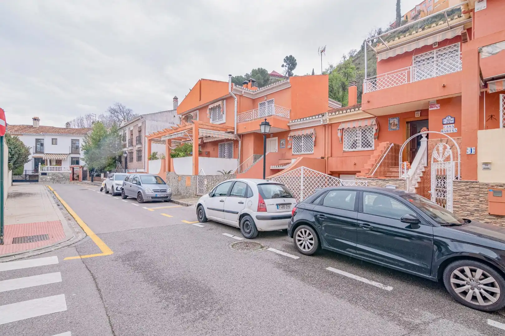 Exterior view of Detached homes for sale in Granada  with Air Conditioner and Heating