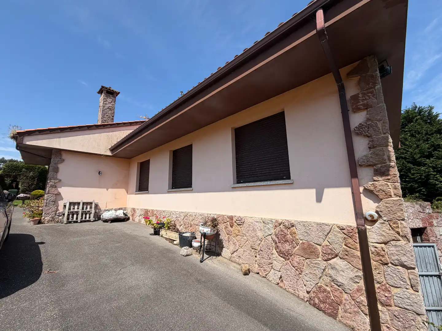 Vista exterior de Casa o chalet en venta en Villaviciosa con Calefacción, Jardín privado y Parquet