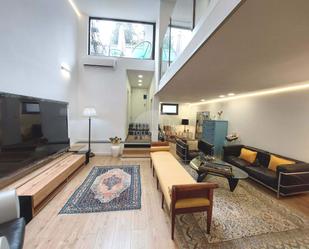 Living room of House or chalet for sale in  Barcelona Capital  with Air Conditioner and Terrace