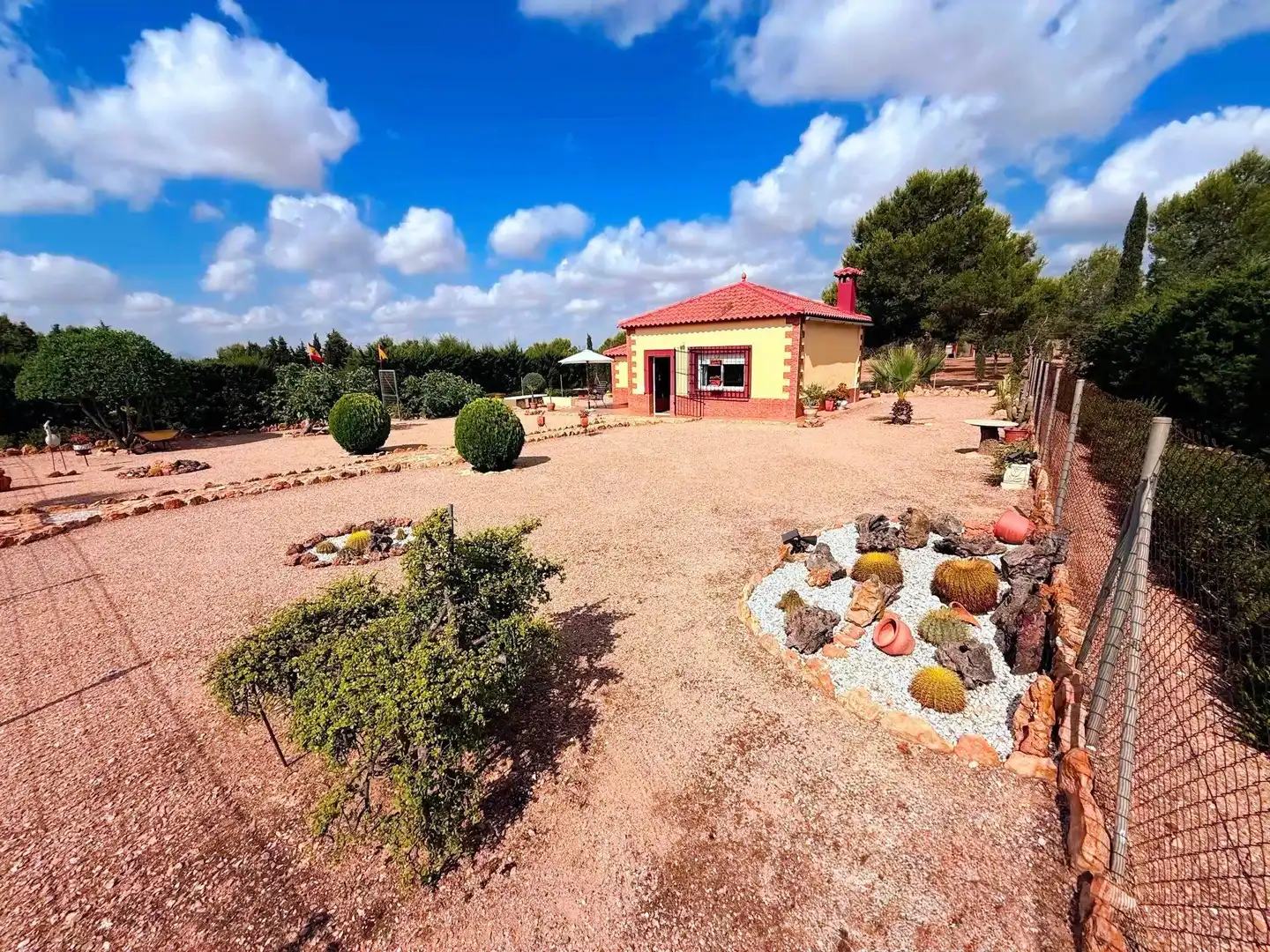 Jardí de Finca rústica en venda en Murcia amb Piscina