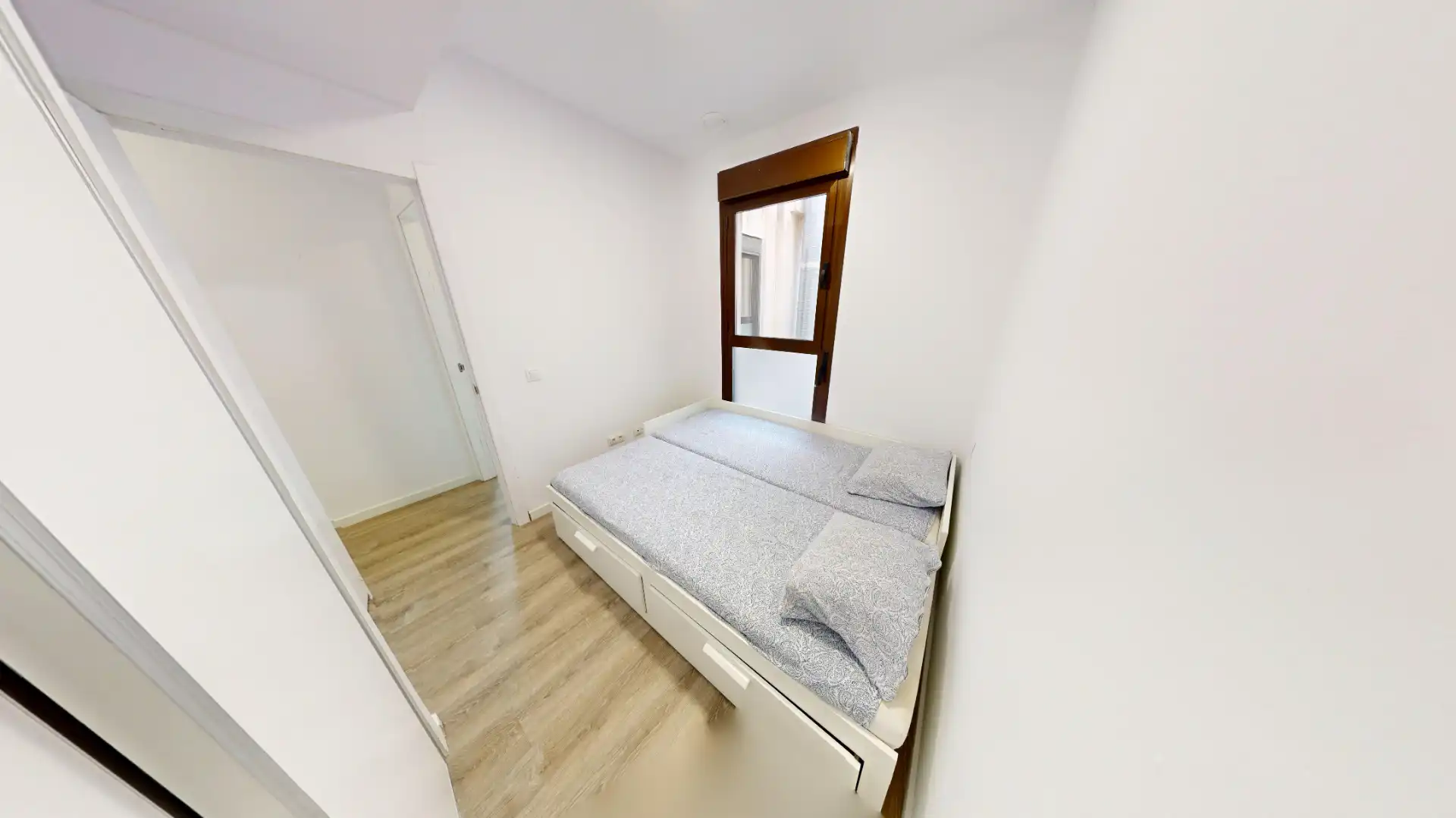 Schlafzimmer von Wohnung zum Verkauf in Alicante / Alacant mit Klimaanlage, Heizung und Parkett